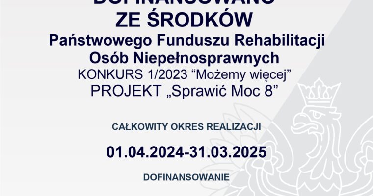 Sprawić moc 8